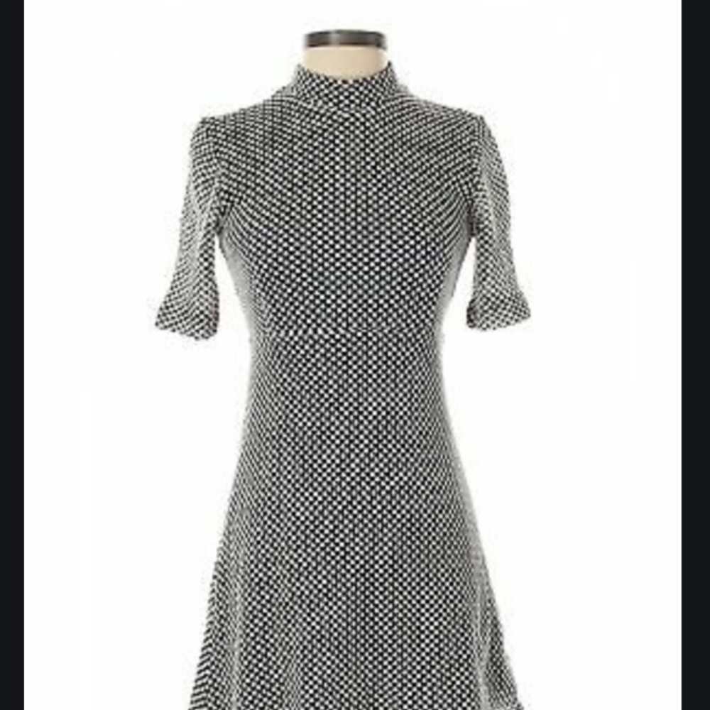 Zara Blue and White Dress